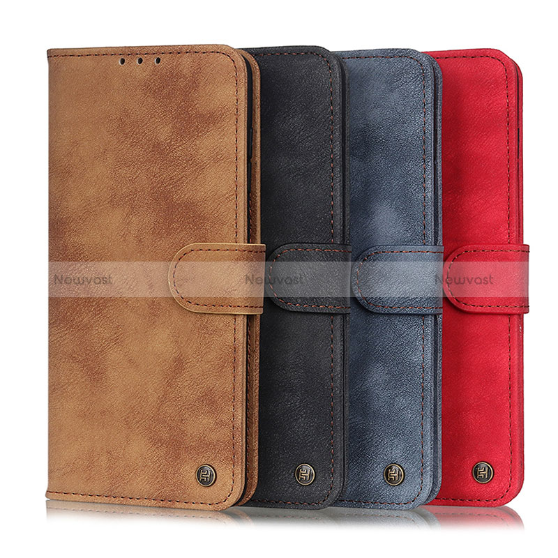 Leather Case Stands Flip Cover Holder N03P for Oppo A54 5G