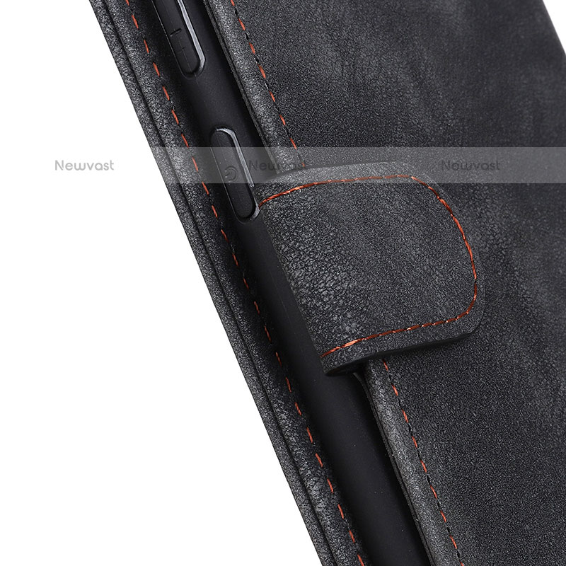 Leather Case Stands Flip Cover Holder N03P for Samsung Galaxy M32 4G