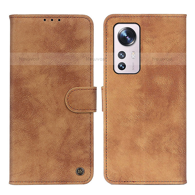 Leather Case Stands Flip Cover Holder N03P for Xiaomi Mi 12S 5G