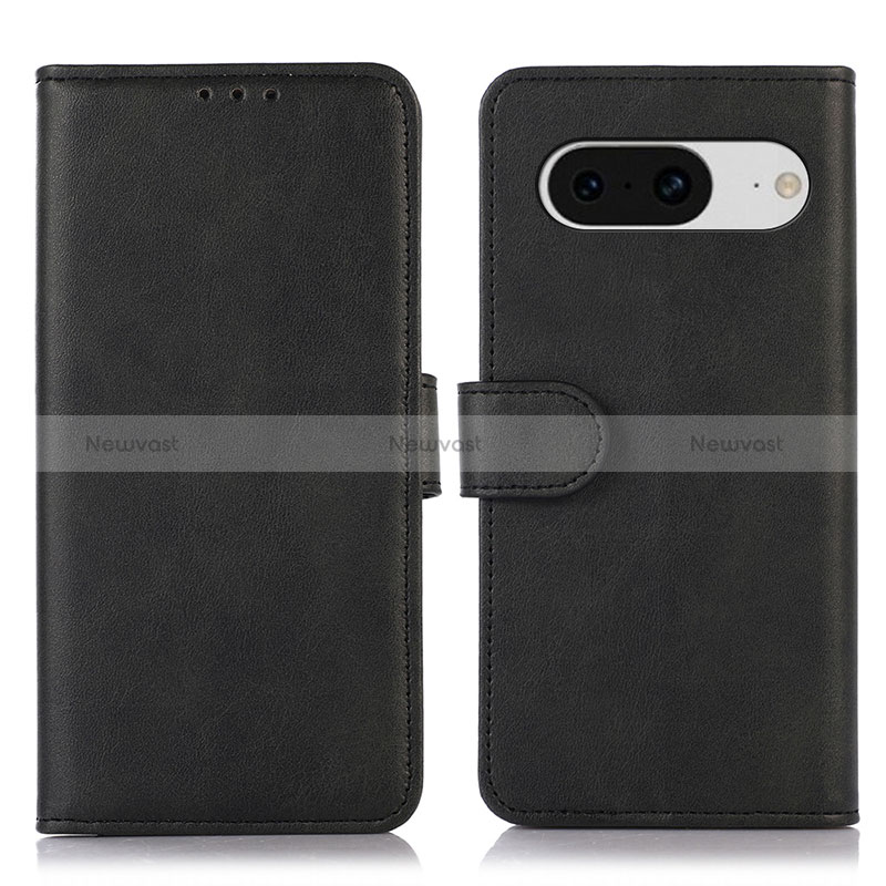 Leather Case Stands Flip Cover Holder N04P for Google Pixel 8 5G