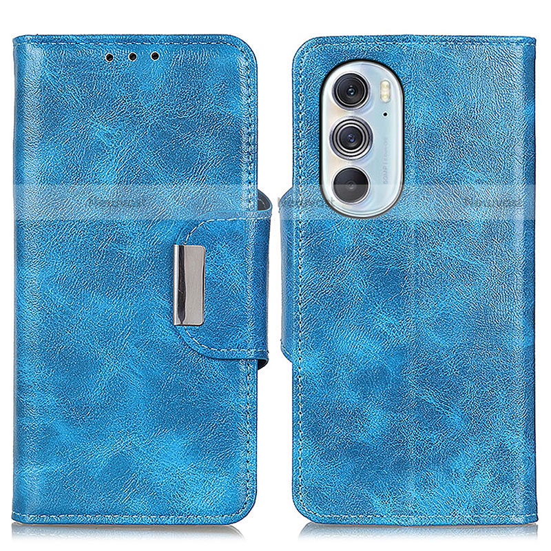 Leather Case Stands Flip Cover Holder N04P for Motorola Moto Edge Plus (2022) 5G