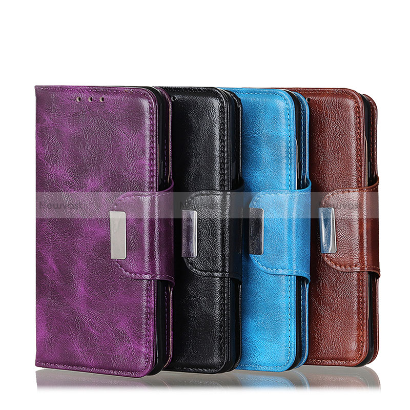 Leather Case Stands Flip Cover Holder N04P for OnePlus Nord CE 2 5G