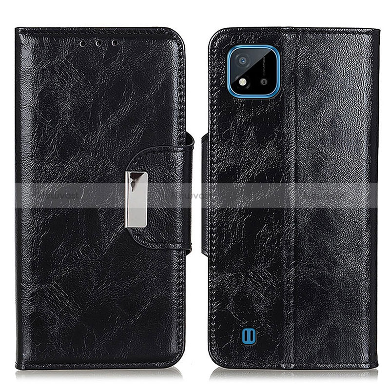 Leather Case Stands Flip Cover Holder N04P for Realme C11 (2021)