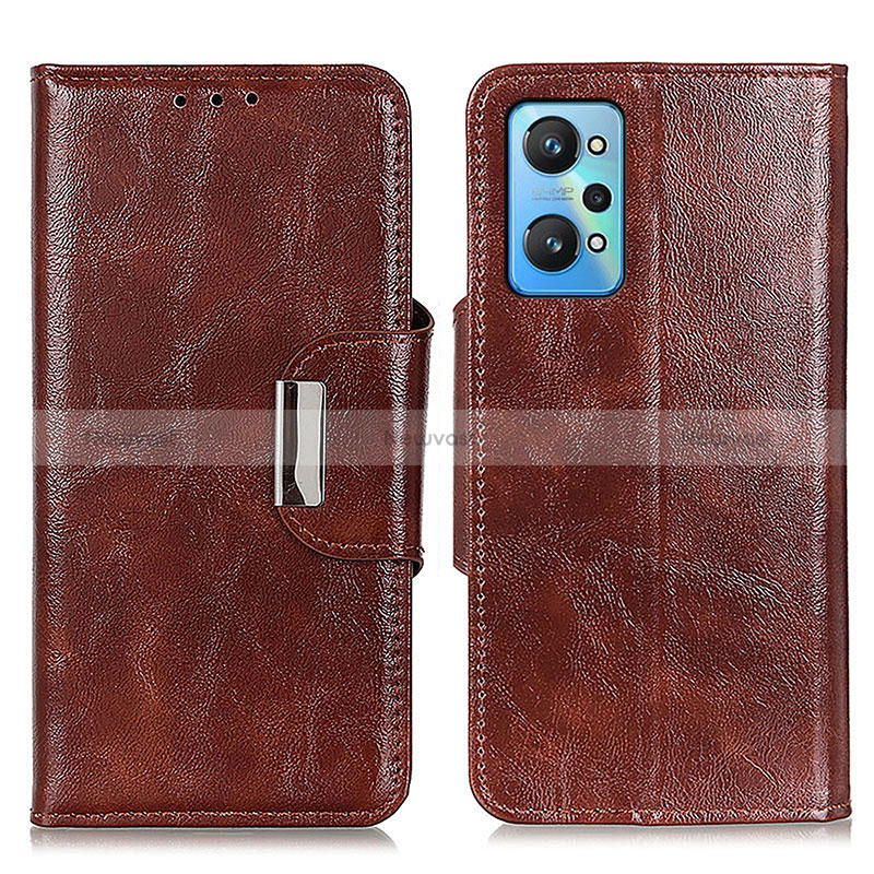 Leather Case Stands Flip Cover Holder N04P for Realme GT Neo 3T 5G