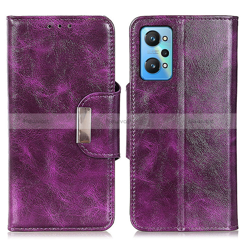 Leather Case Stands Flip Cover Holder N04P for Realme GT Neo 3T 5G