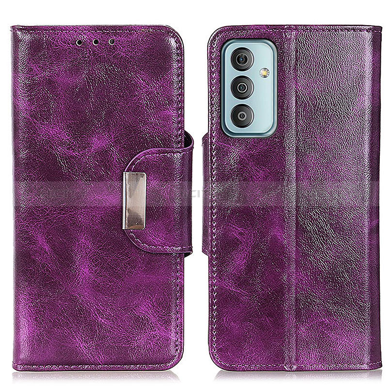 Leather Case Stands Flip Cover Holder N04P for Samsung Galaxy F23 5G