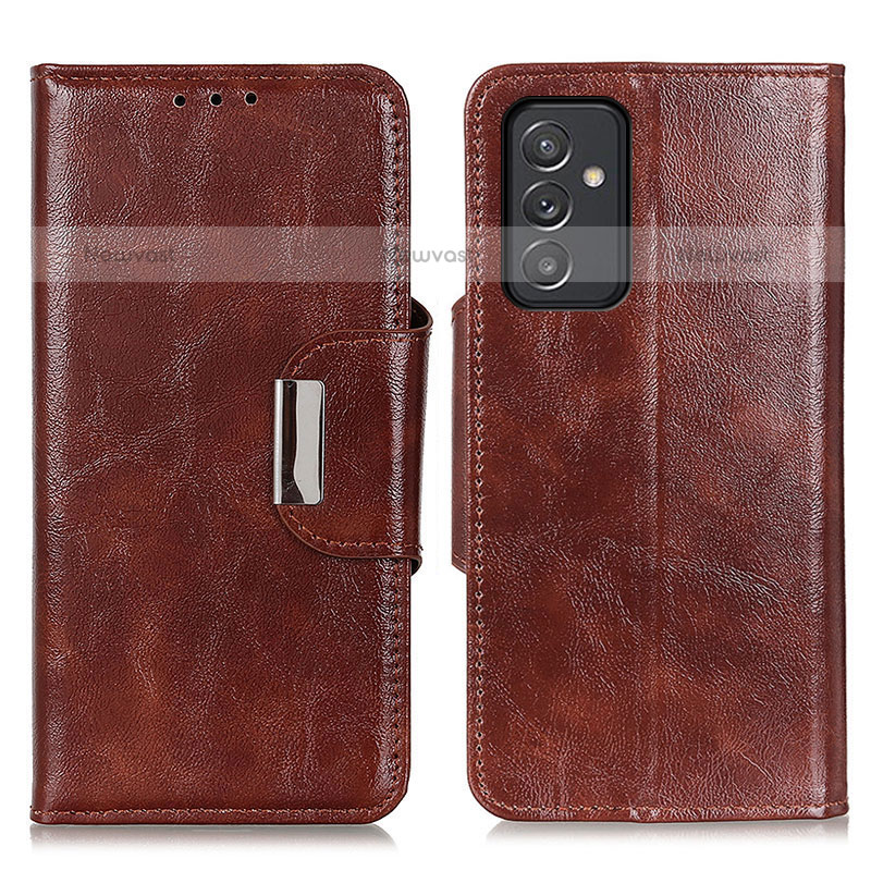 Leather Case Stands Flip Cover Holder N04P for Samsung Galaxy Quantum2 5G