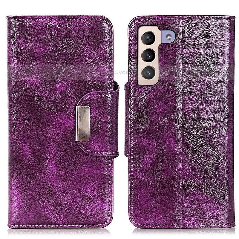 Leather Case Stands Flip Cover Holder N04P for Samsung Galaxy S21 Plus 5G