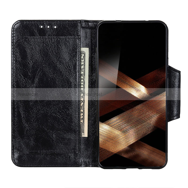 Leather Case Stands Flip Cover Holder N04P for Samsung Galaxy S24 5G