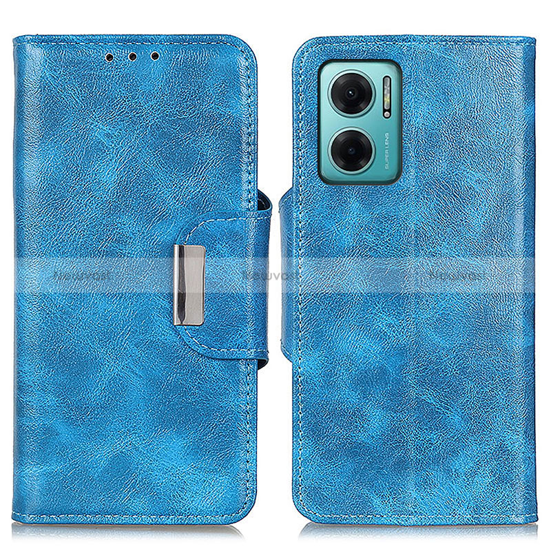 Leather Case Stands Flip Cover Holder N04P for Xiaomi Redmi Note 11E 5G