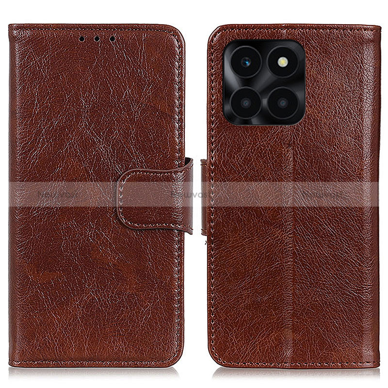 Leather Case Stands Flip Cover Holder N05P for Huawei Honor X6a