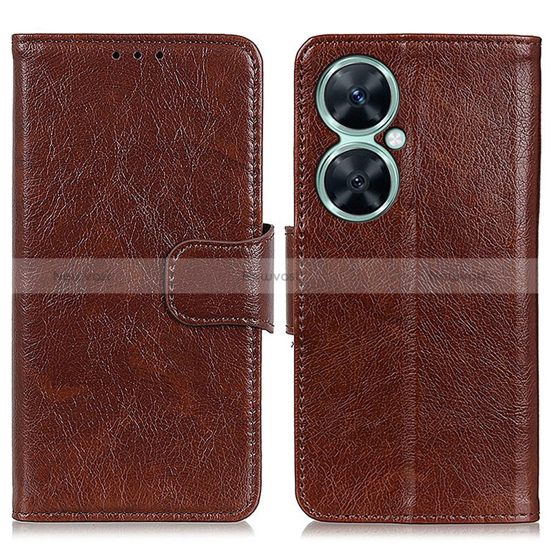 Leather Case Stands Flip Cover Holder N05P for Huawei Nova 11i