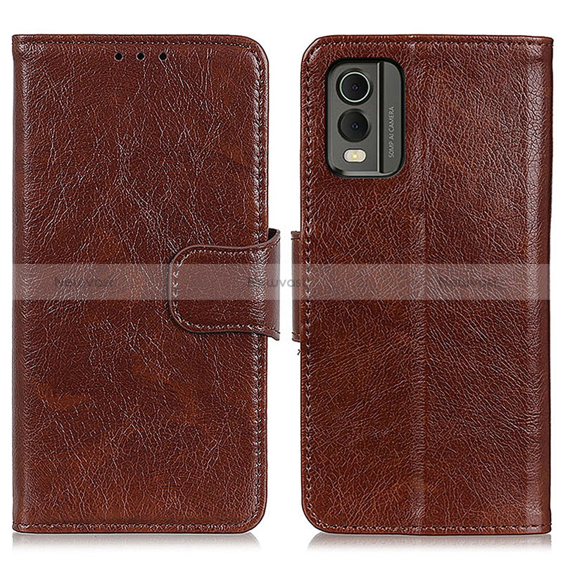 Leather Case Stands Flip Cover Holder N05P for Nokia C32