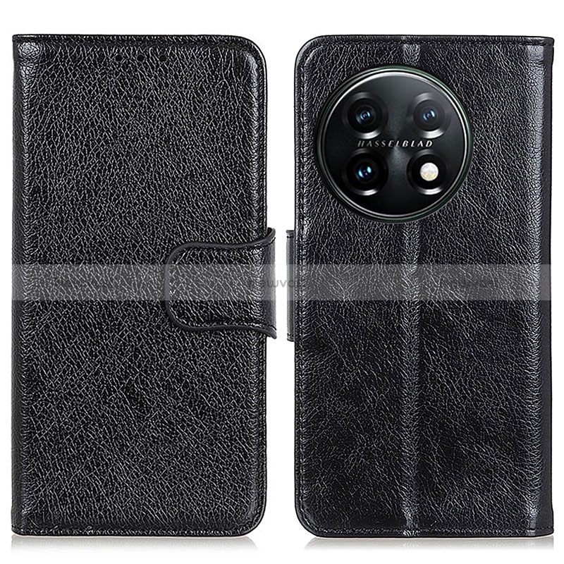 Leather Case Stands Flip Cover Holder N05P for OnePlus 11 5G