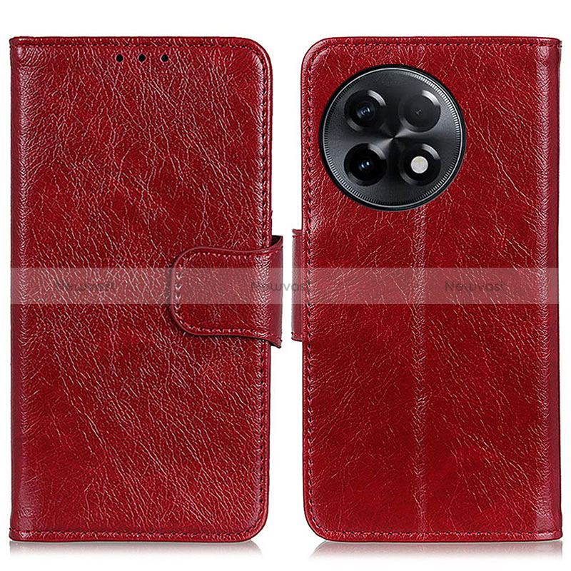 Leather Case Stands Flip Cover Holder N05P for OnePlus 11R 5G