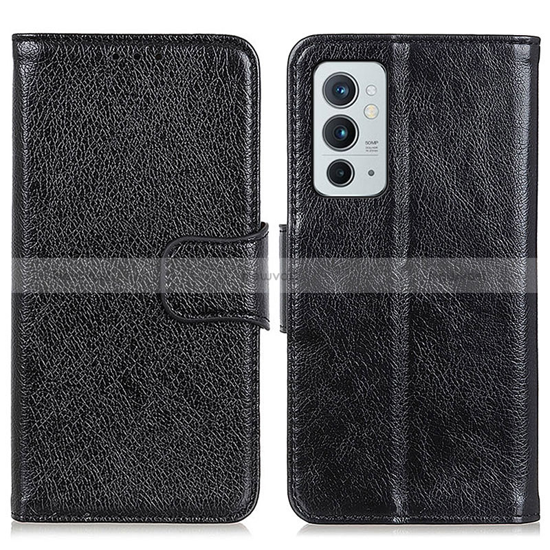 Leather Case Stands Flip Cover Holder N05P for OnePlus 9RT 5G