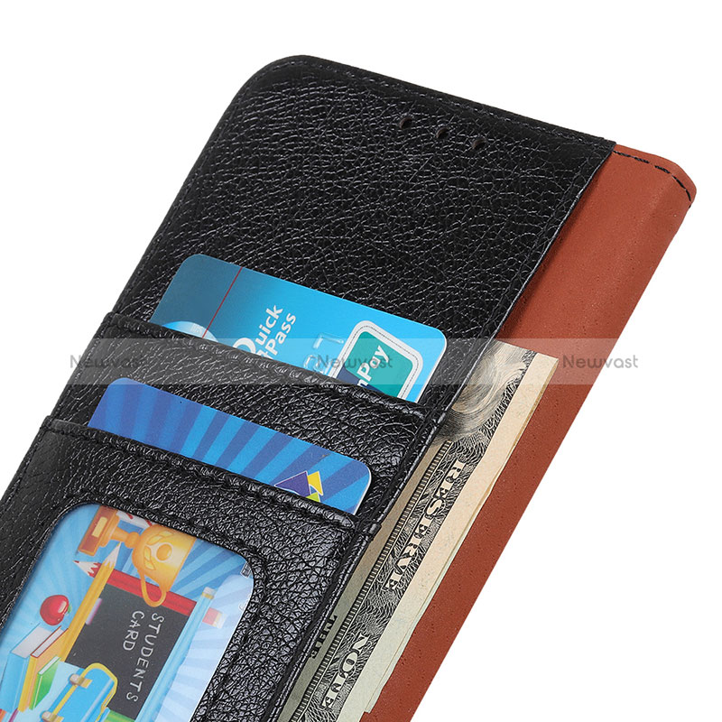 Leather Case Stands Flip Cover Holder N05P for OnePlus Nord 2 5G