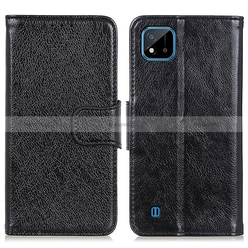 Leather Case Stands Flip Cover Holder N05P for Realme C11 (2021)