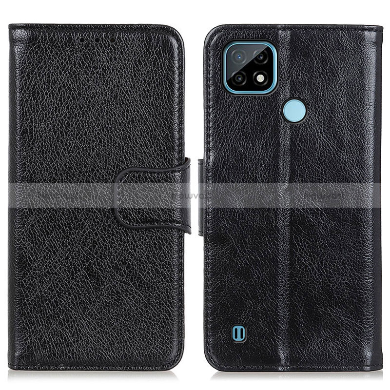 Leather Case Stands Flip Cover Holder N05P for Realme C21