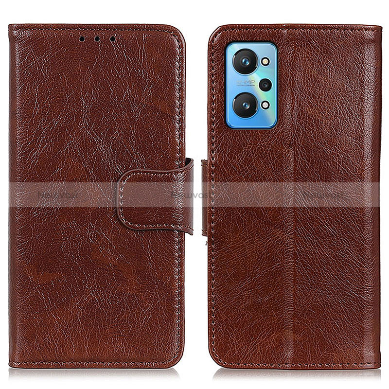 Leather Case Stands Flip Cover Holder N05P for Realme GT2 5G