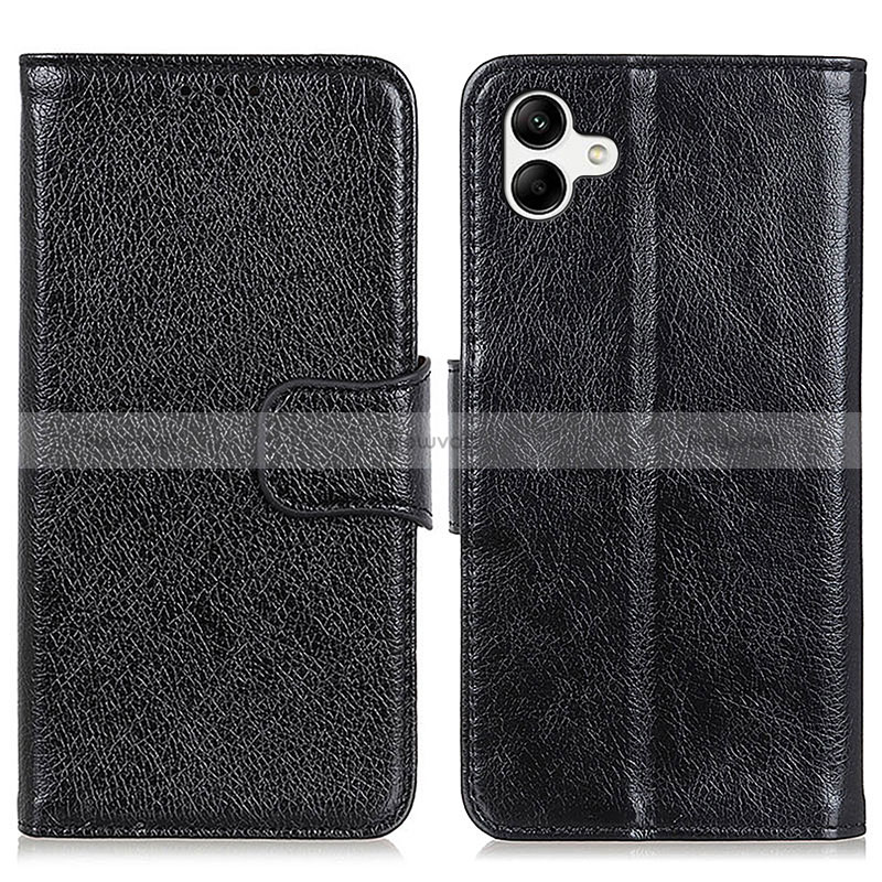 Leather Case Stands Flip Cover Holder N05P for Samsung Galaxy A04 4G
