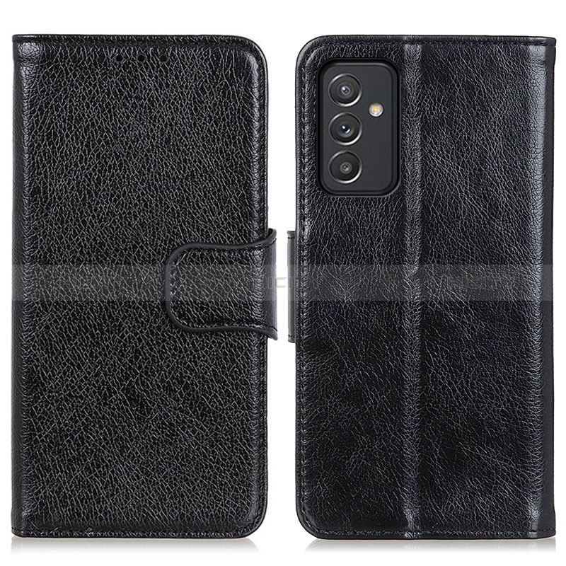 Leather Case Stands Flip Cover Holder N05P for Samsung Galaxy A24 4G