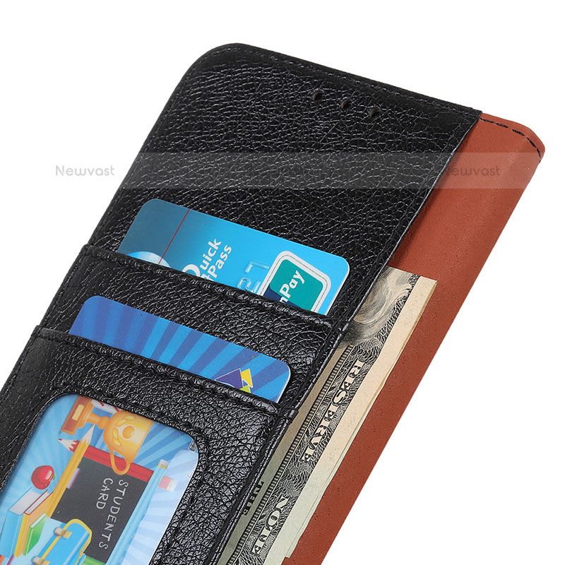 Leather Case Stands Flip Cover Holder N05P for Samsung Galaxy S21 5G