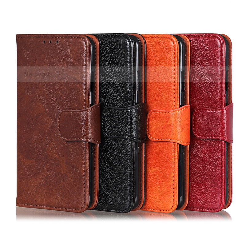 Leather Case Stands Flip Cover Holder N05P for Samsung Galaxy S21 5G