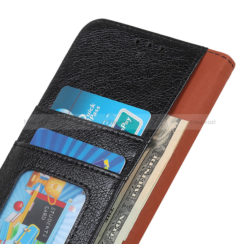 Leather Case Stands Flip Cover Holder N05P for Samsung Galaxy S22 Plus 5G