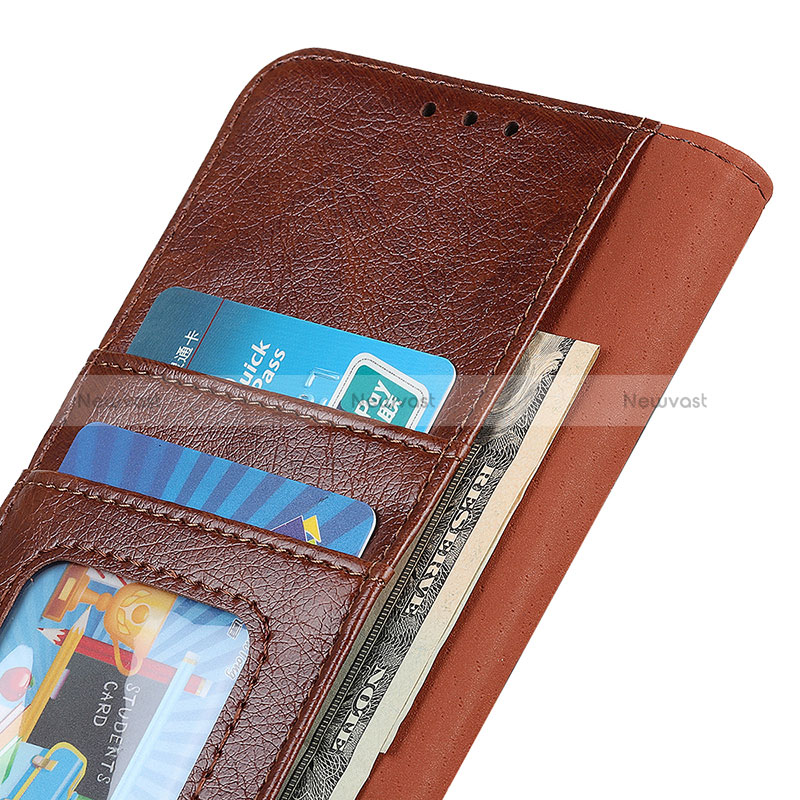 Leather Case Stands Flip Cover Holder N05P for Sony Xperia Ace III SO-53C