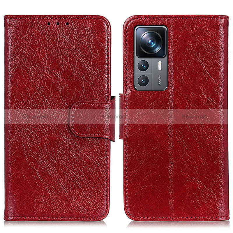 Leather Case Stands Flip Cover Holder N05P for Xiaomi Mi 12T 5G