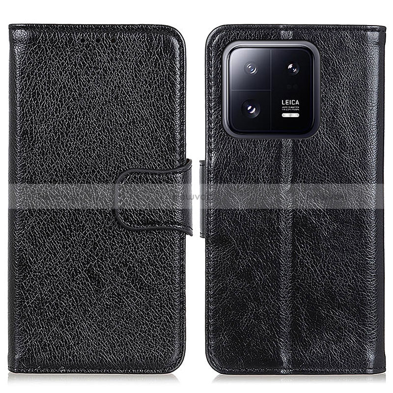 Leather Case Stands Flip Cover Holder N05P for Xiaomi Mi 13 5G