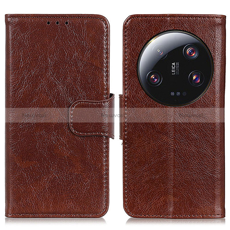 Leather Case Stands Flip Cover Holder N05P for Xiaomi Mi 13 Ultra 5G