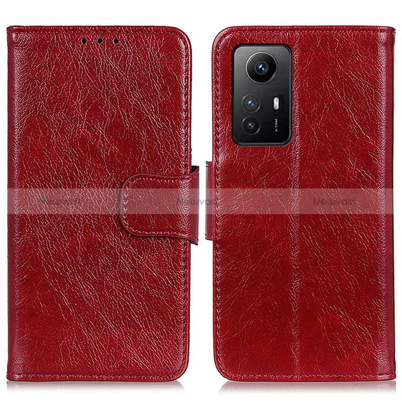 Leather Case Stands Flip Cover Holder N05P for Xiaomi Redmi Note 12S