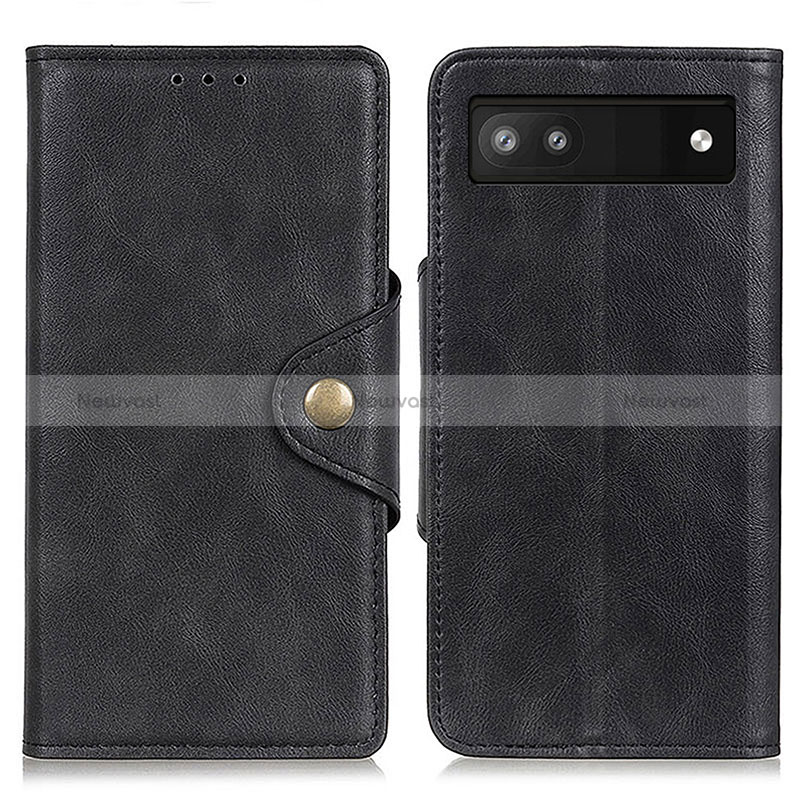 Leather Case Stands Flip Cover Holder N06P for Google Pixel 7a 5G