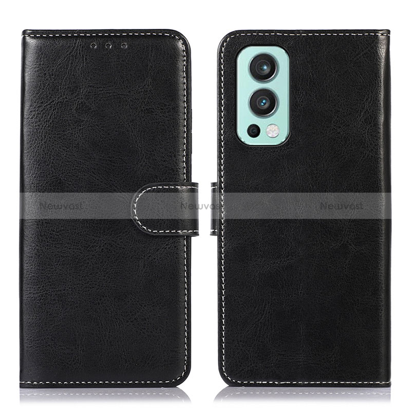 Leather Case Stands Flip Cover Holder N06P for OnePlus Nord 2 5G