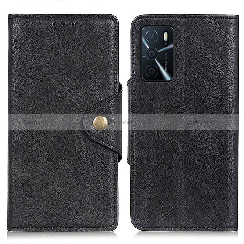 Leather Case Stands Flip Cover Holder N06P for Oppo A16