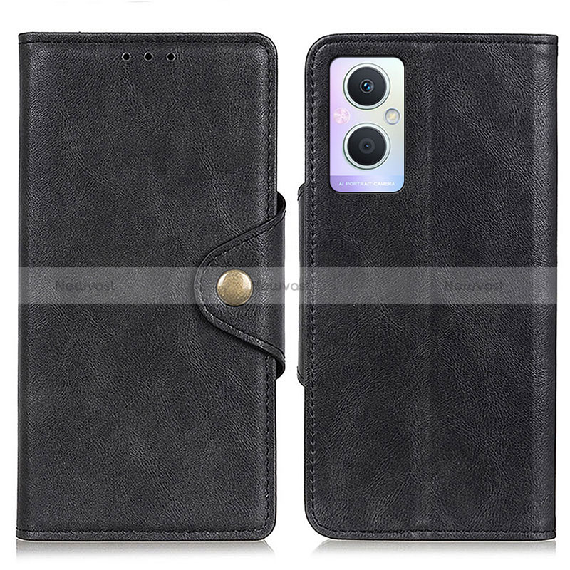 Leather Case Stands Flip Cover Holder N06P for Oppo A96 5G