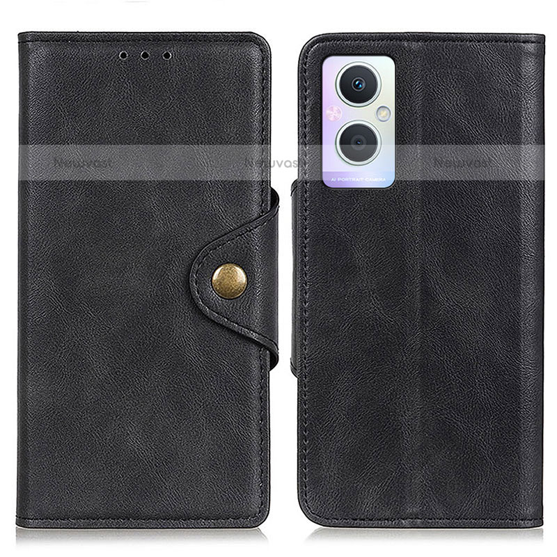 Leather Case Stands Flip Cover Holder N06P for Oppo F21 Pro 5G