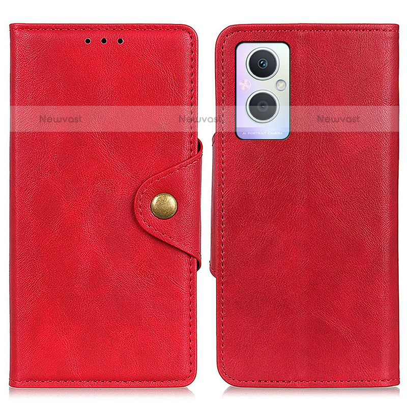 Leather Case Stands Flip Cover Holder N06P for Oppo F21 Pro 5G