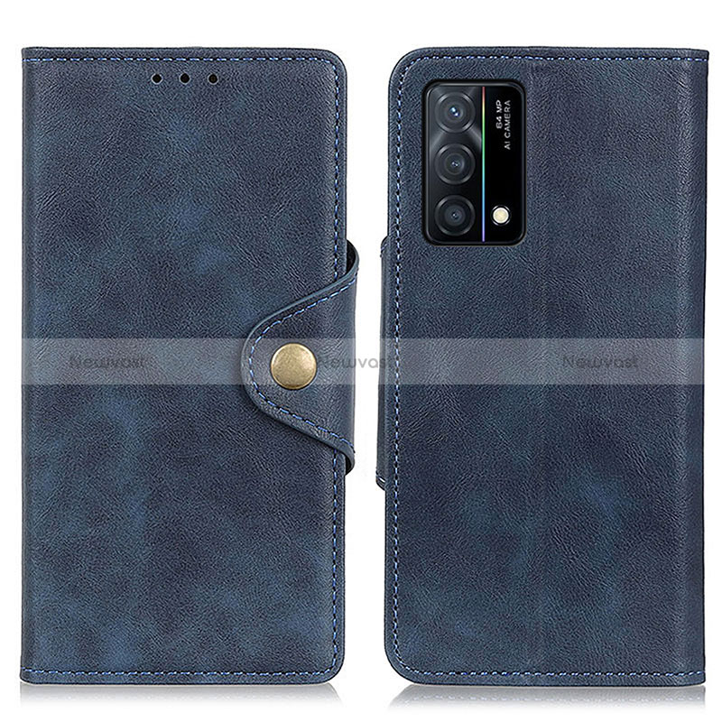 Leather Case Stands Flip Cover Holder N06P for Oppo K9 5G