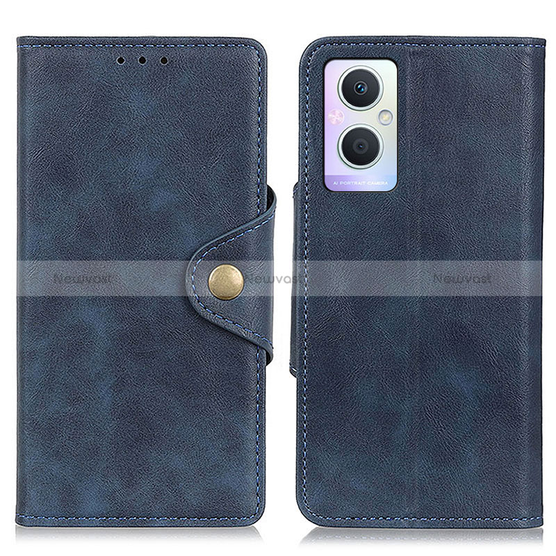 Leather Case Stands Flip Cover Holder N06P for Oppo Reno7 Z 5G