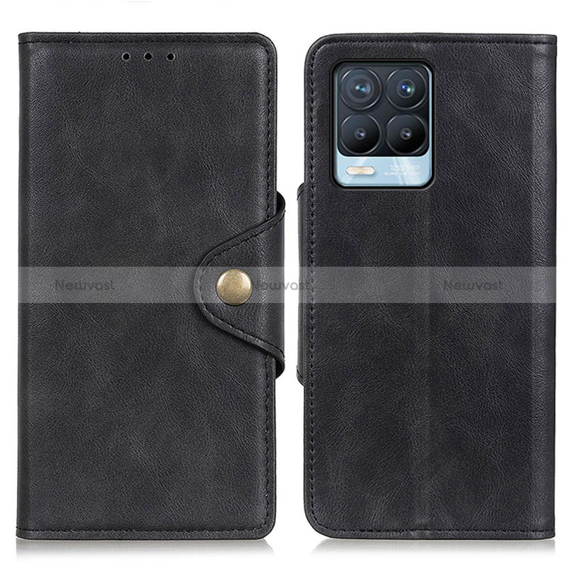 Leather Case Stands Flip Cover Holder N06P for Realme 8 Pro