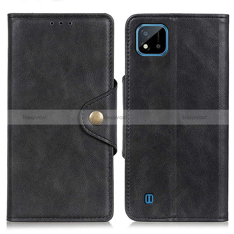 Leather Case Stands Flip Cover Holder N06P for Realme C11 (2021)