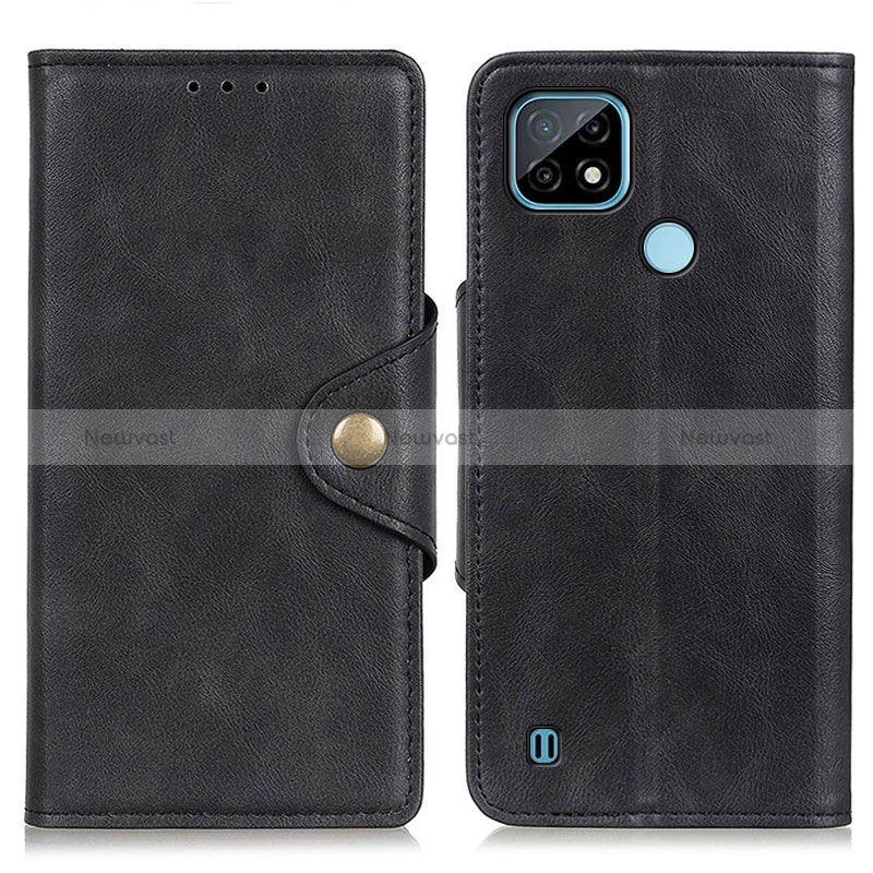 Leather Case Stands Flip Cover Holder N06P for Realme C21