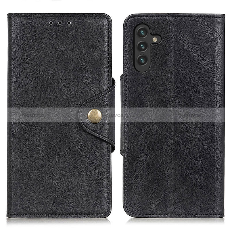 Leather Case Stands Flip Cover Holder N06P for Samsung Galaxy A04s