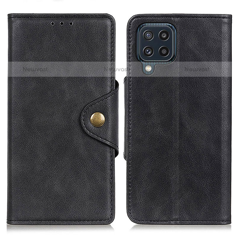 Leather Case Stands Flip Cover Holder N06P for Samsung Galaxy M32 4G