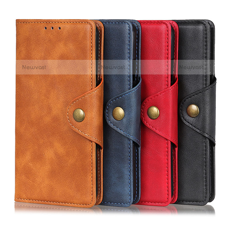 Leather Case Stands Flip Cover Holder N06P for Samsung Galaxy M33 5G