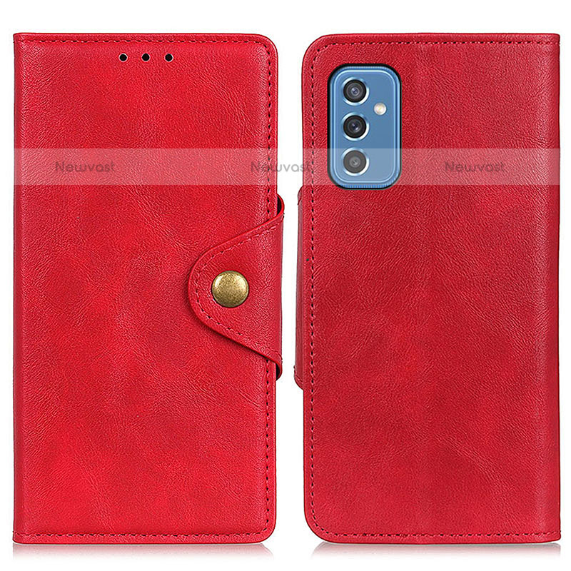 Leather Case Stands Flip Cover Holder N06P for Samsung Galaxy M52 5G