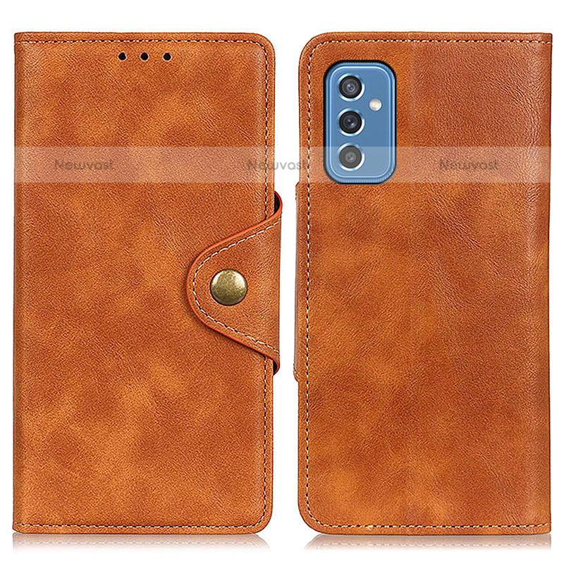 Leather Case Stands Flip Cover Holder N06P for Samsung Galaxy M52 5G